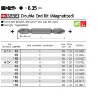 Mũi tô vít 2 đầu 4 cạnh có từ Vessel M-A14 +2